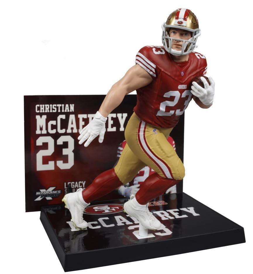 Christian McCaffrey San Francisco 49ers NFL Mcfarlane Legacy Chase Figure