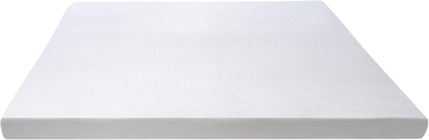 Queen Size White Gel Memory Foam Mattress Topper