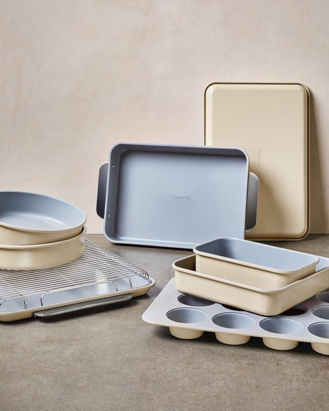 Caraway Grey Non-Stick Ceramic Round Pan