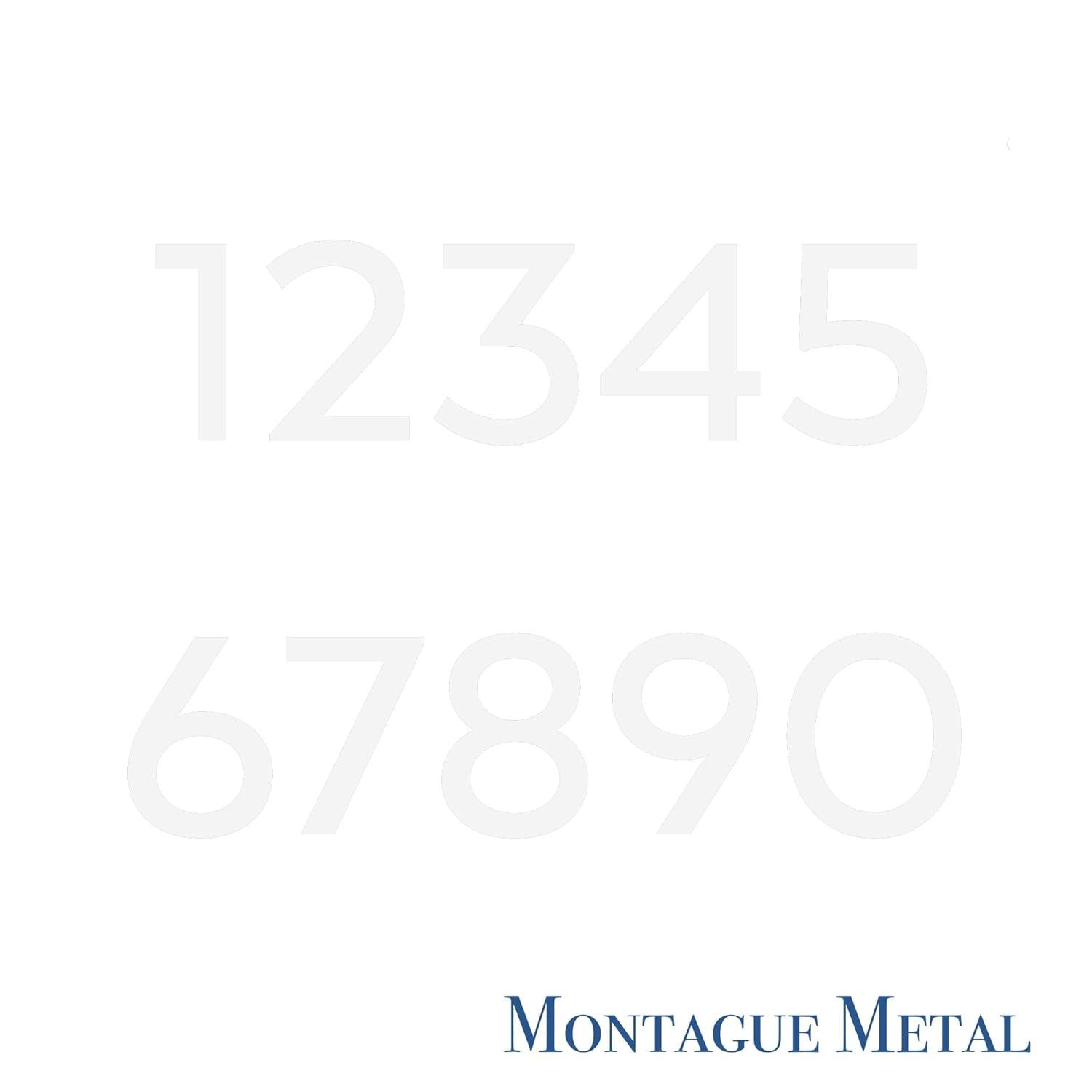 8'' H Metal House Number
