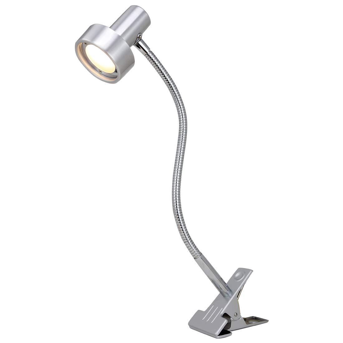 O’Bright Luxor - Dimmable LED Desk Lamp with Gooseneck (Aluminum-Clip on)