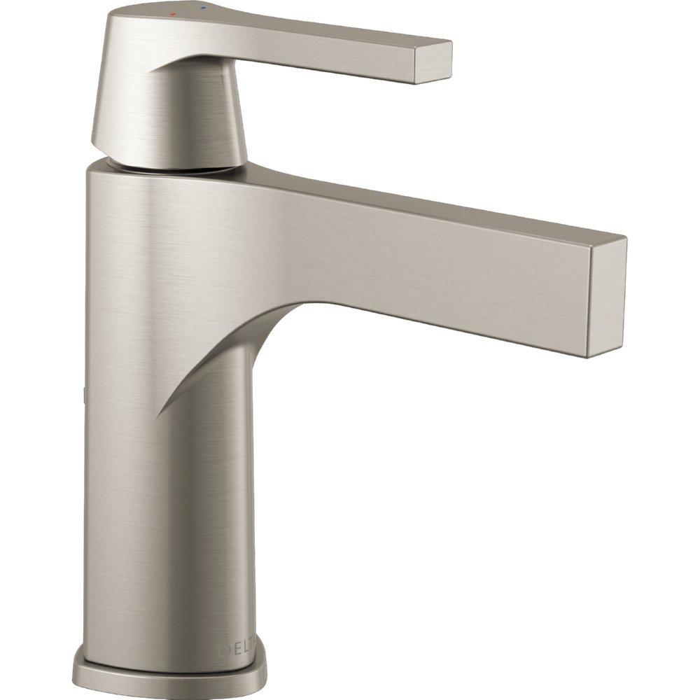 Zura Single Hole Bathroom Faucet with Drain Assembly