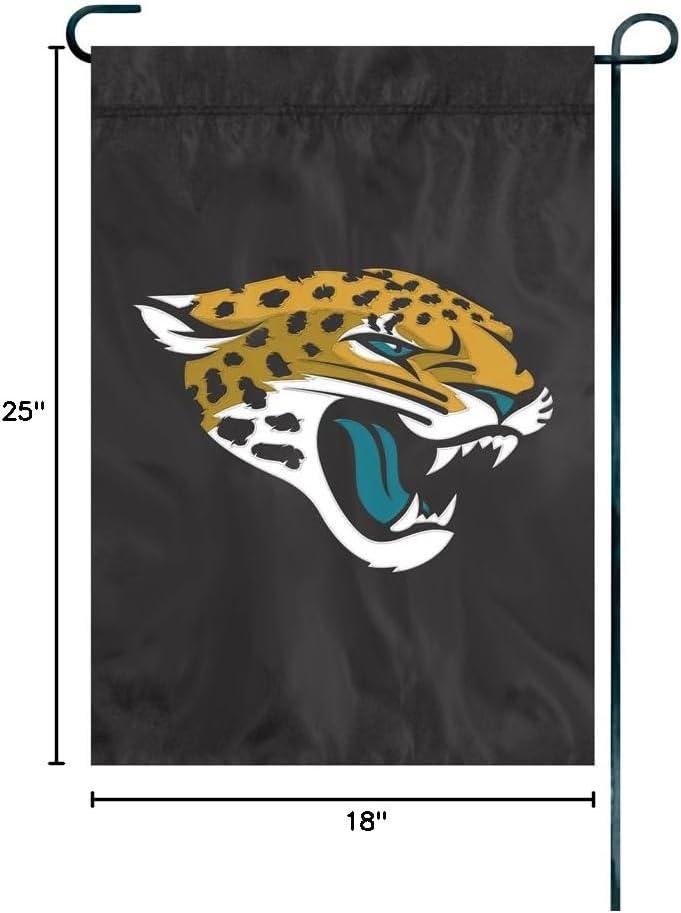 Jacksonville Jaguars Embroidered Nylon Garden Flag