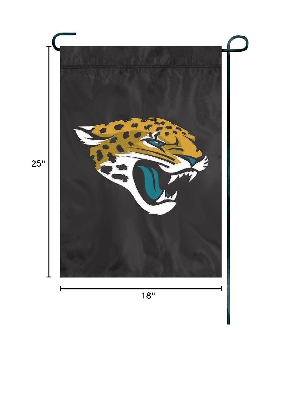 Jacksonville Jaguars Premium Garden Flag