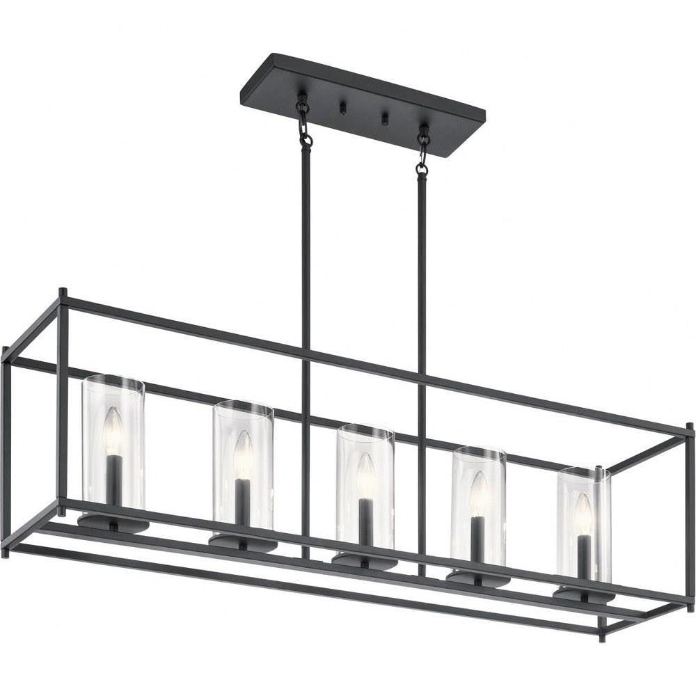 Kichler Lighting Crosby 5 - Light Chandelier in  Black