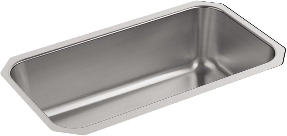 Large Stainless Steel Undermount Single-Bowl Kitchen Sink