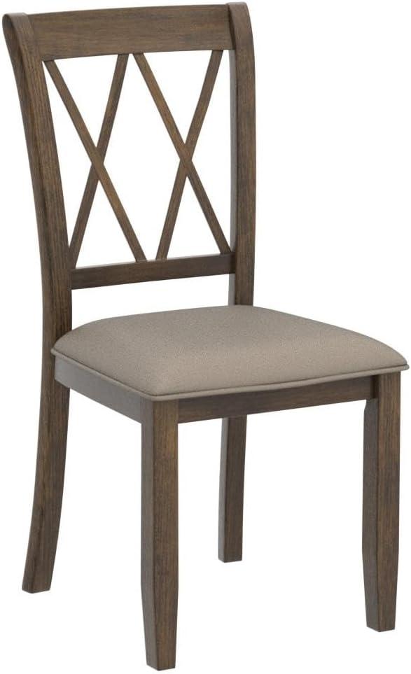 Windvale Fabric Upholstered Dining Chair Set of 2