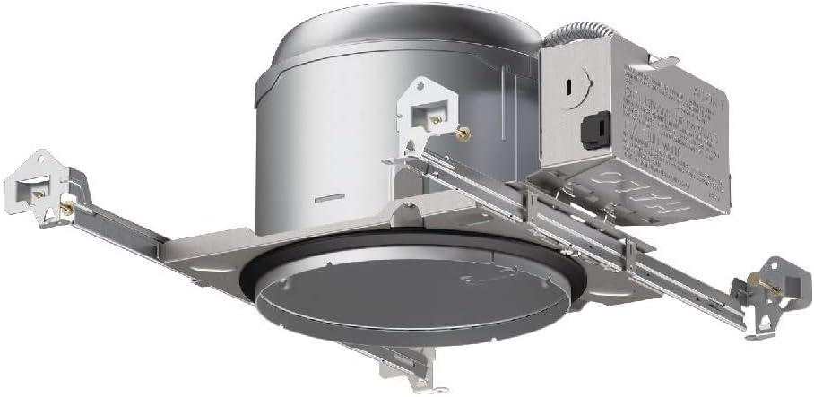 Halo E27icat Shallow Ceiling New Construction Recessed Housing For 6" Trim Size - Raw