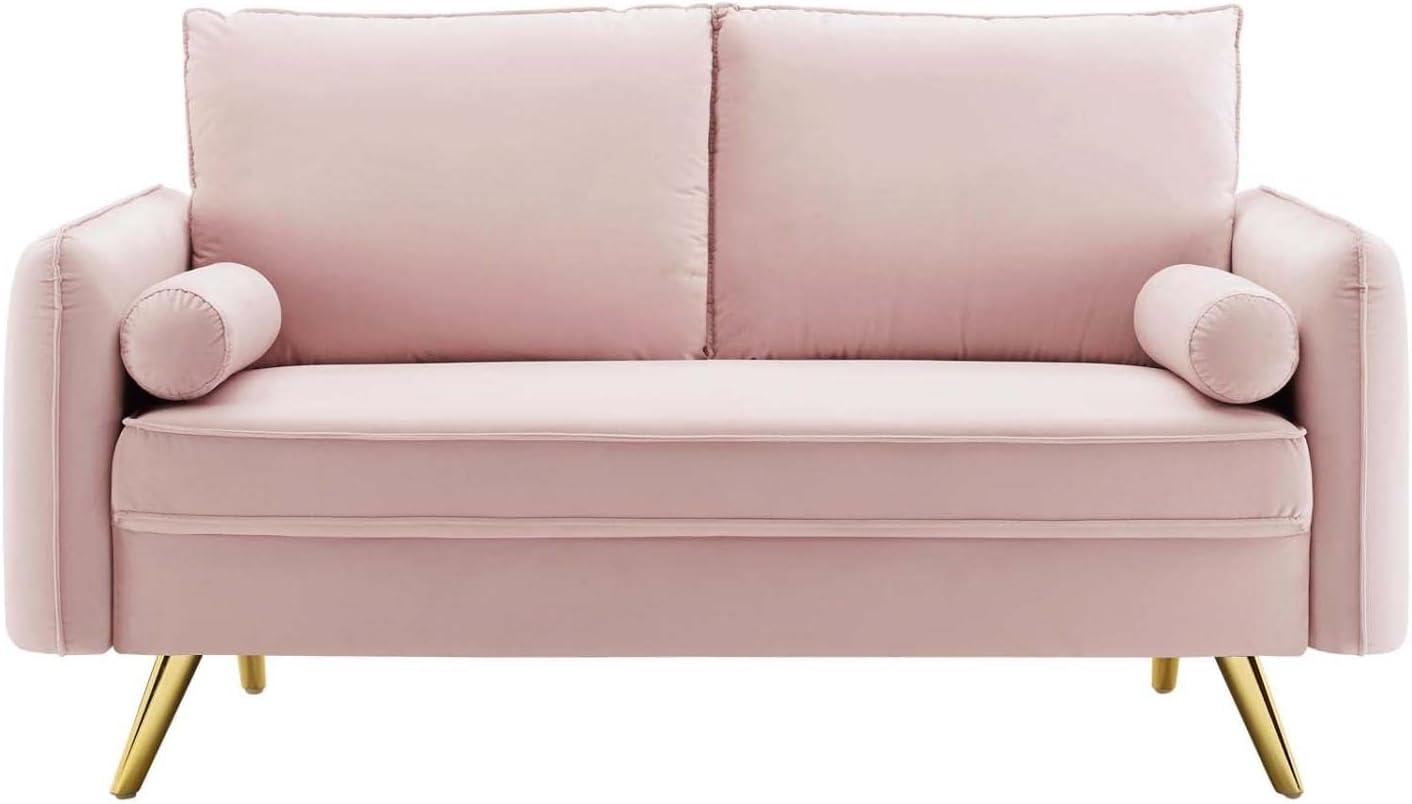 Revive Performance Velvet Loveseat