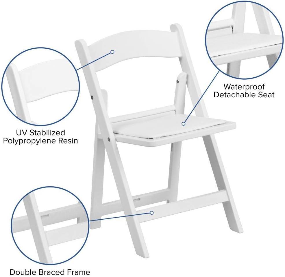 White Vinyl Armless Reception Chair with Leather Seat