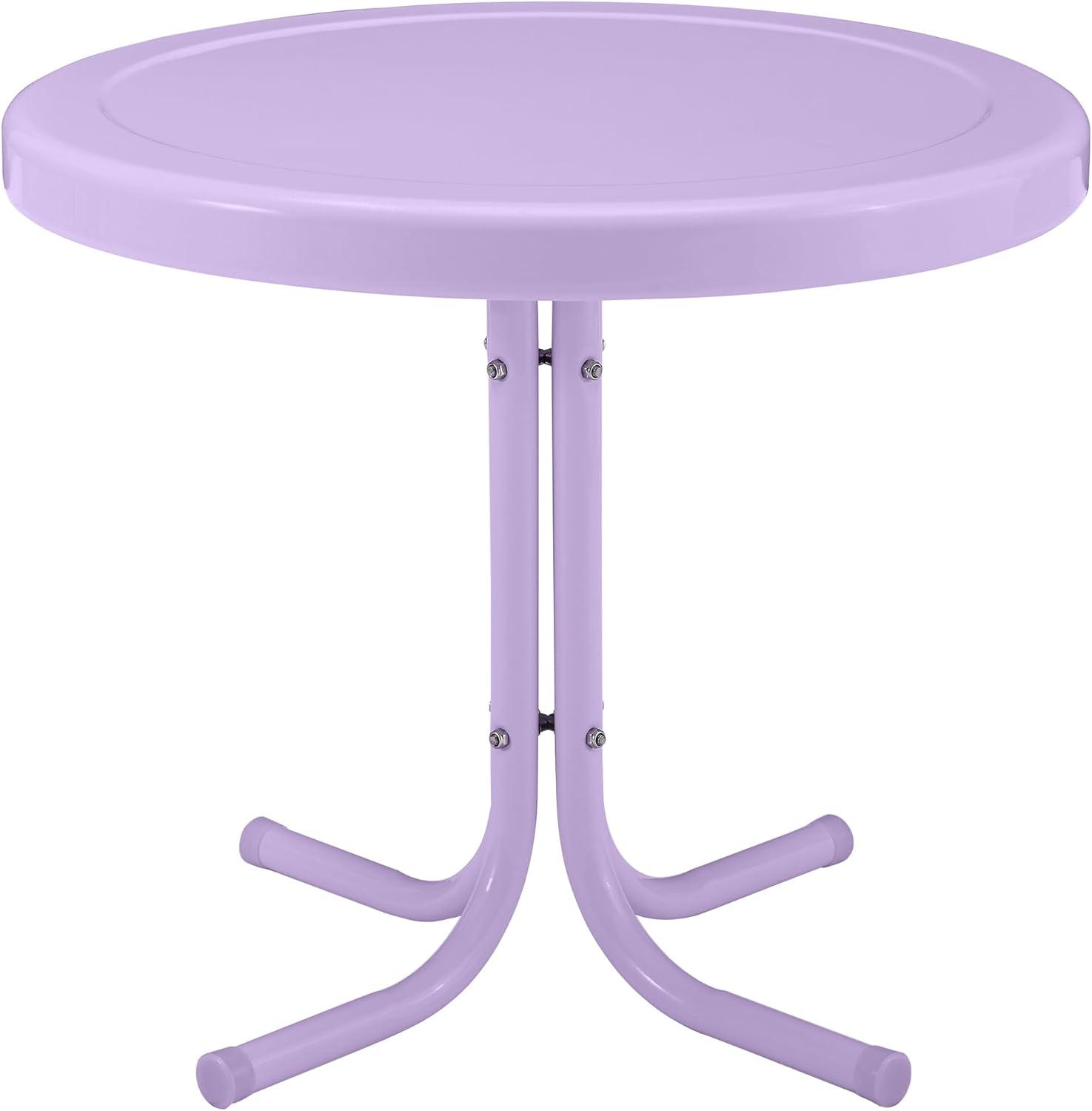 Outdoor Side Table in Lavender