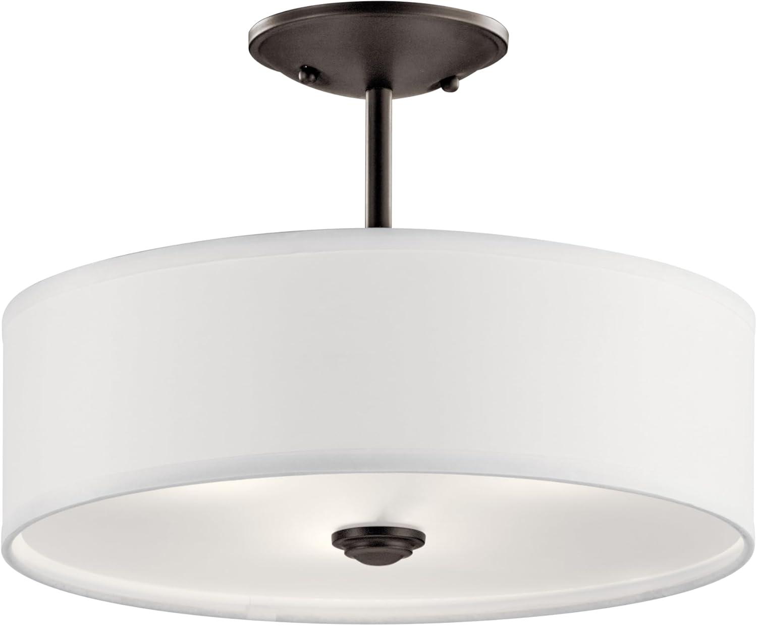 Kichler Lighting Shailene 3 - Light Semi-Flush Mount in  Olde Bronze
