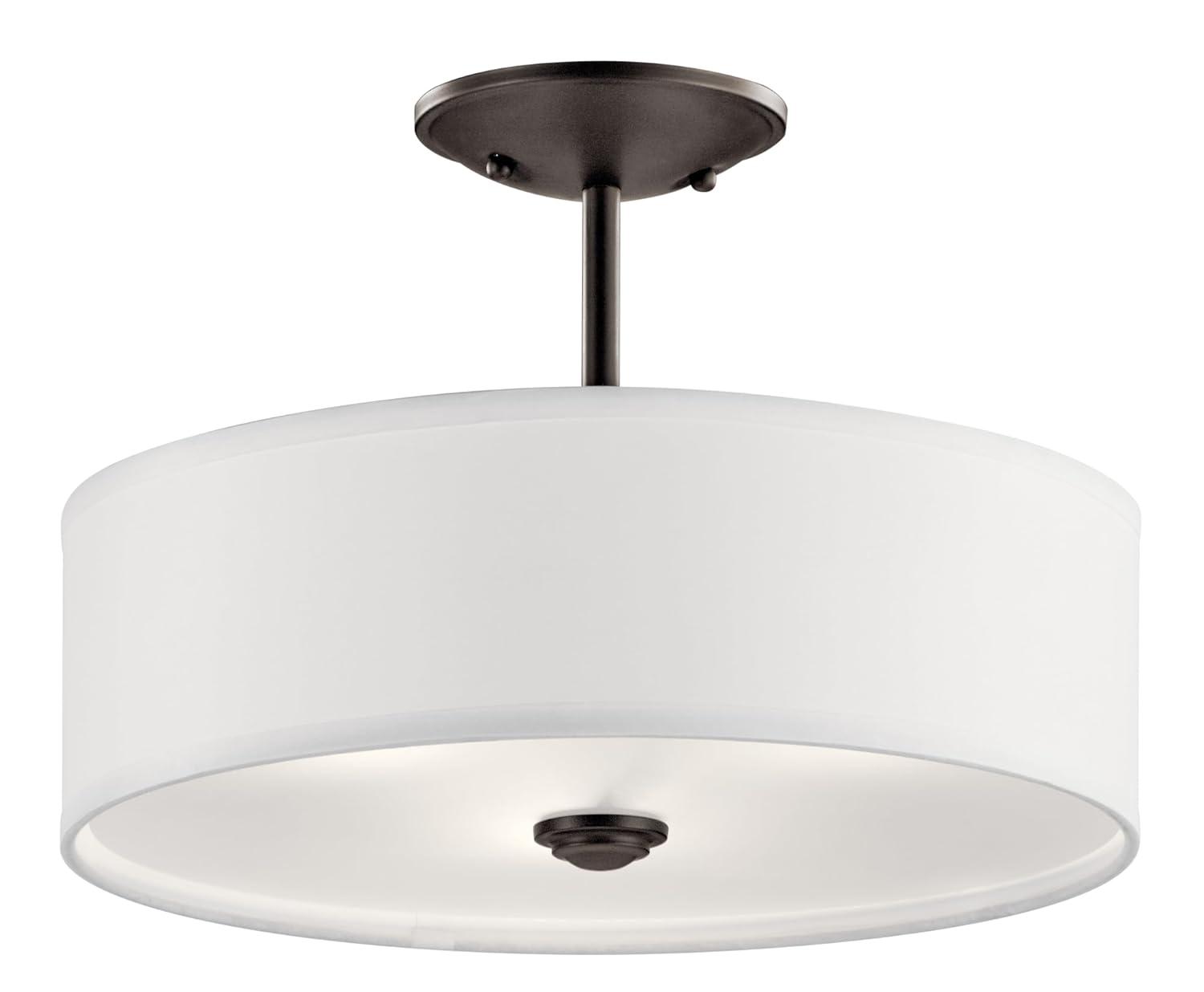 Kichler Lighting Shailene 3 - Light Semi-Flush Mount in  Olde Bronze