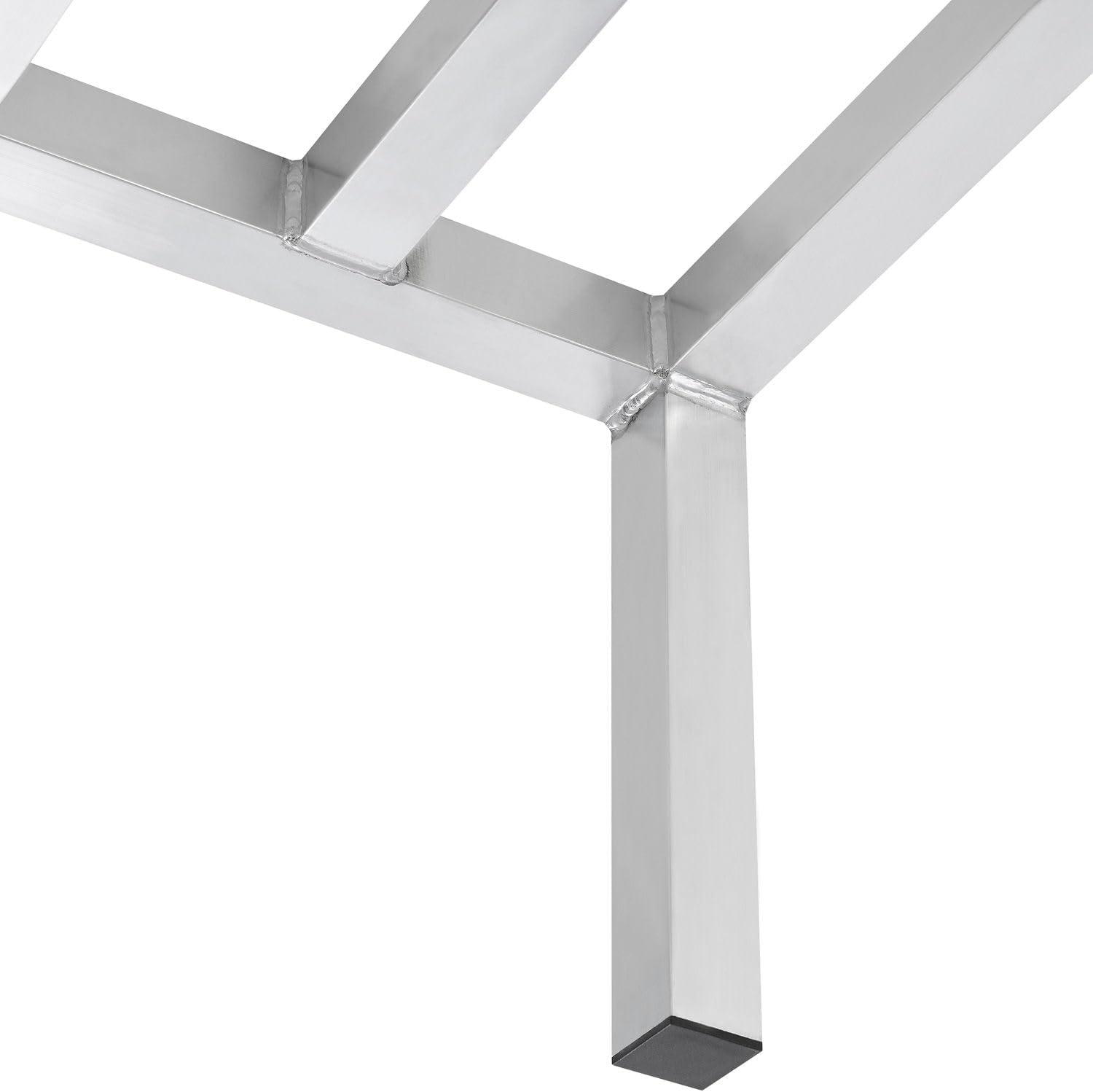 Industrial Aluminum Rectangular Dunnage Rack for Kitchen and Garage