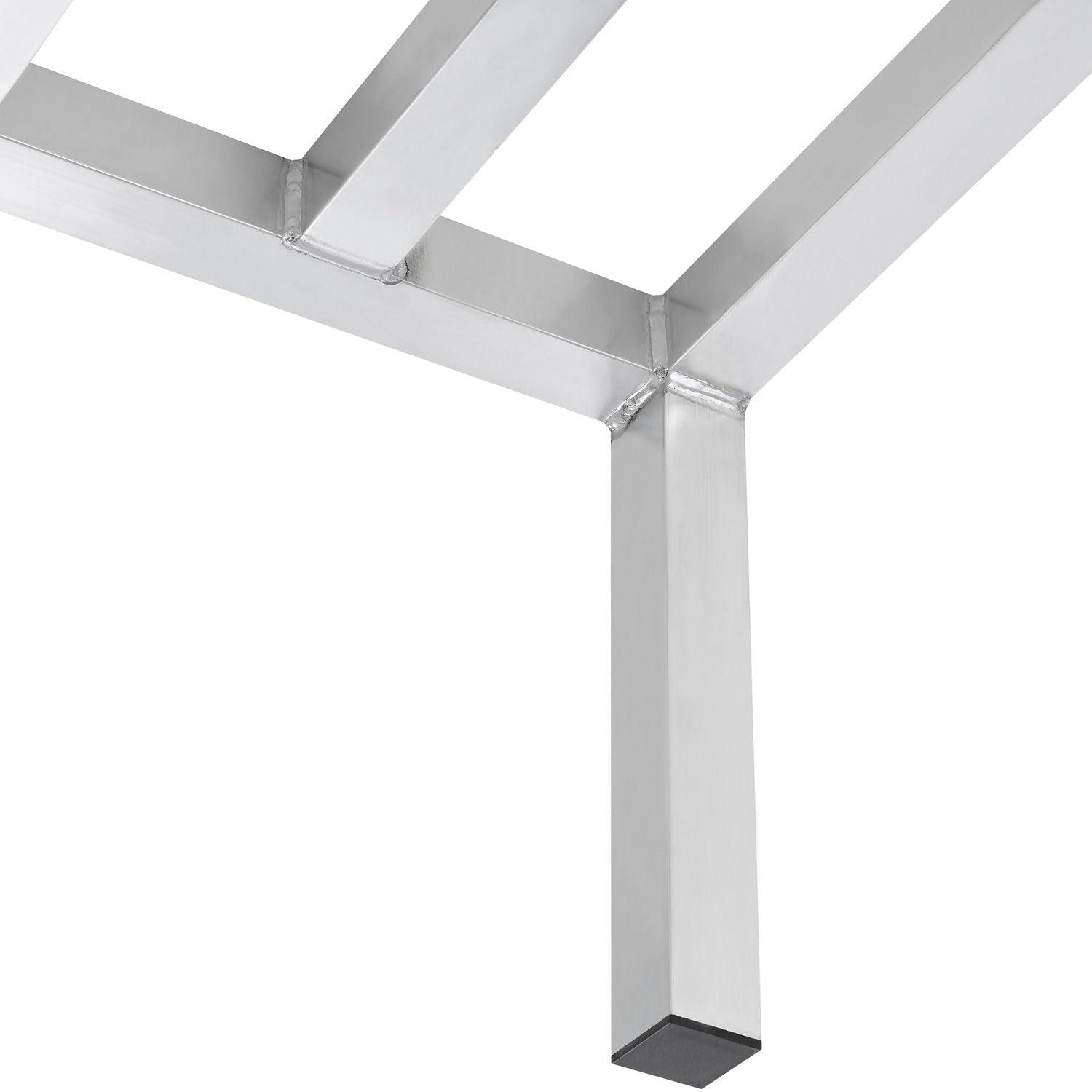 Industrial Aluminum Rectangular Dunnage Rack for Kitchen and Garage