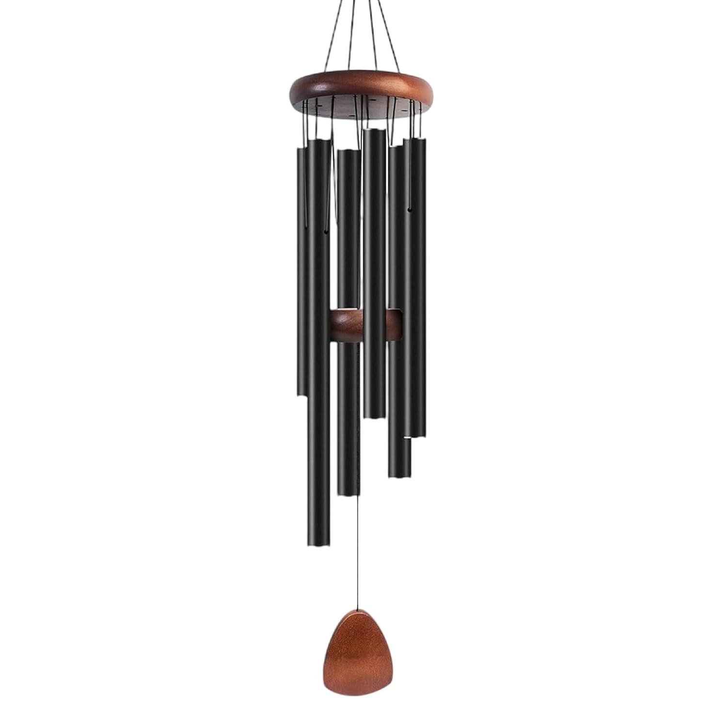 Large Aluminium Wind Chimes 37 Inches to Create a Zen Atmosphere Suitable for Outdoor, Garden, Patio Decoration. Classic Wind Chimes with Wind