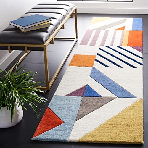 Tripoli Hand Tufted Wool Ivory/Multi Rug