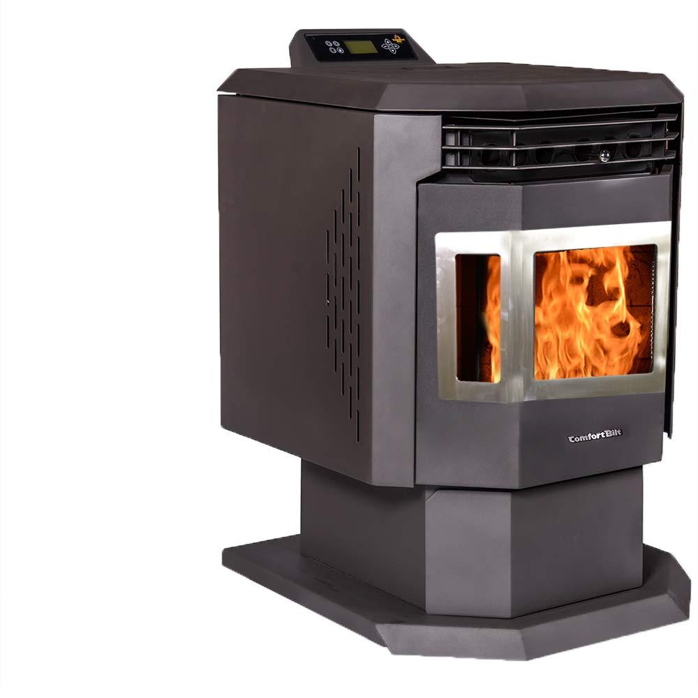 ComfortBilt Pellet Stoves HP21-Black-SS Pellet Stove