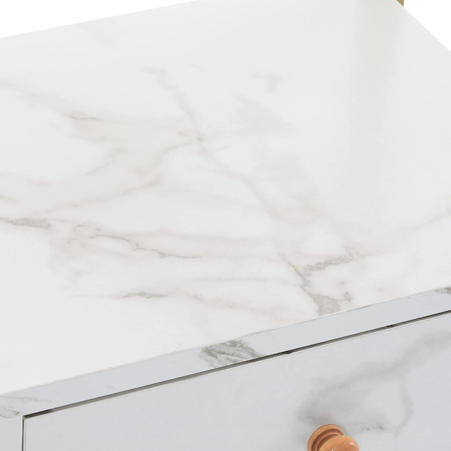 BarberPub Utility Cart with Drawers,  Tool Holders and Shelves, Salon Trolley with Locking Wheels