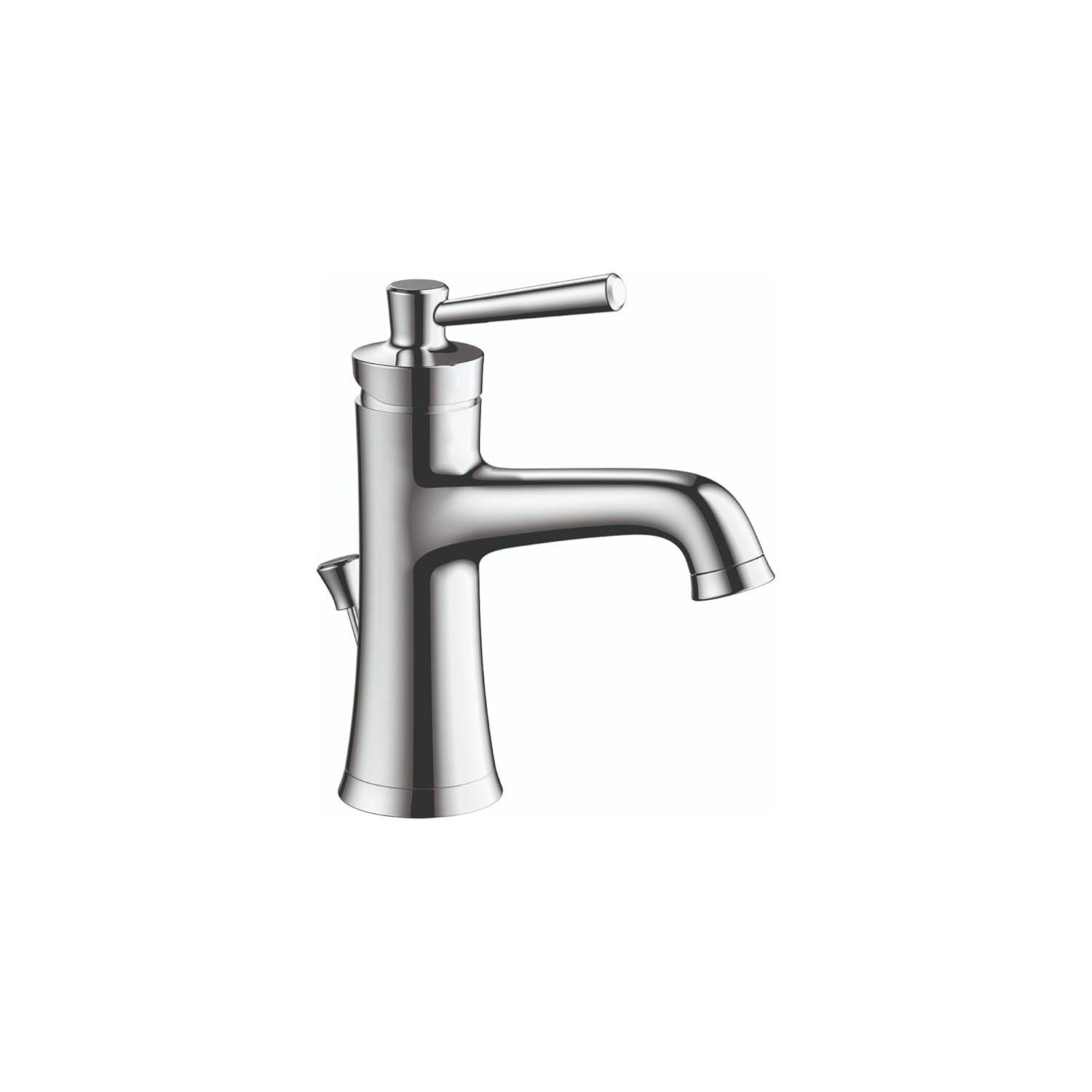 Joleena Single Hole Bathroom Faucet with Drain Assembly