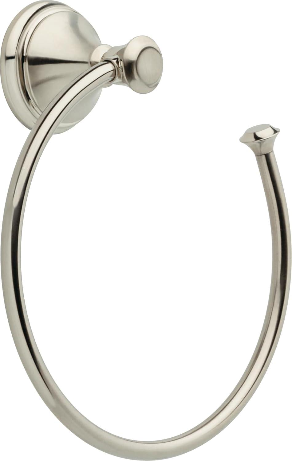 Cassidy Wall Mount Round Open Towel Ring Bath Hardware Accessory in Venetian Bronze
