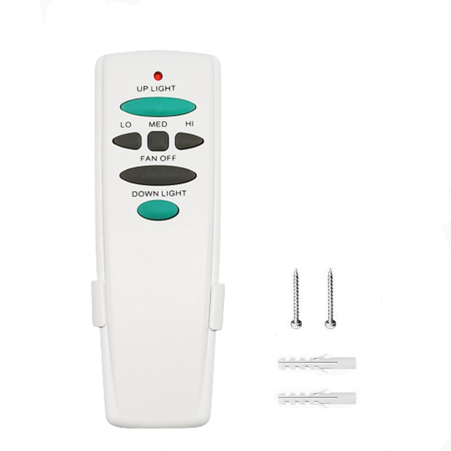 Hampton Bay UC7078T Replacement for Ceiling Fan Remote UC7078T with Up Down Light, L3H2010FANHD Fan-HD Fan-HD6 (Remote Only)