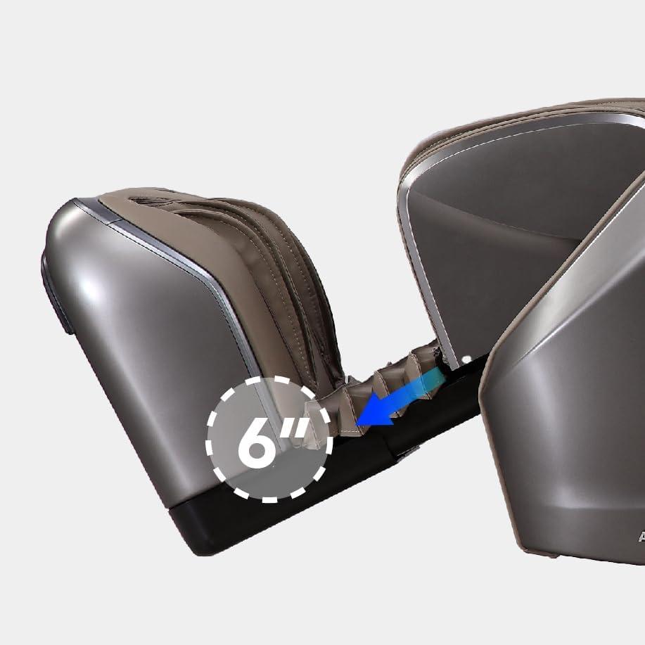 Revive | 4D Massage | Health Fingerprint Sensor| AI Health Detection| 40 Cell Full Body Air Massage | (Beige)