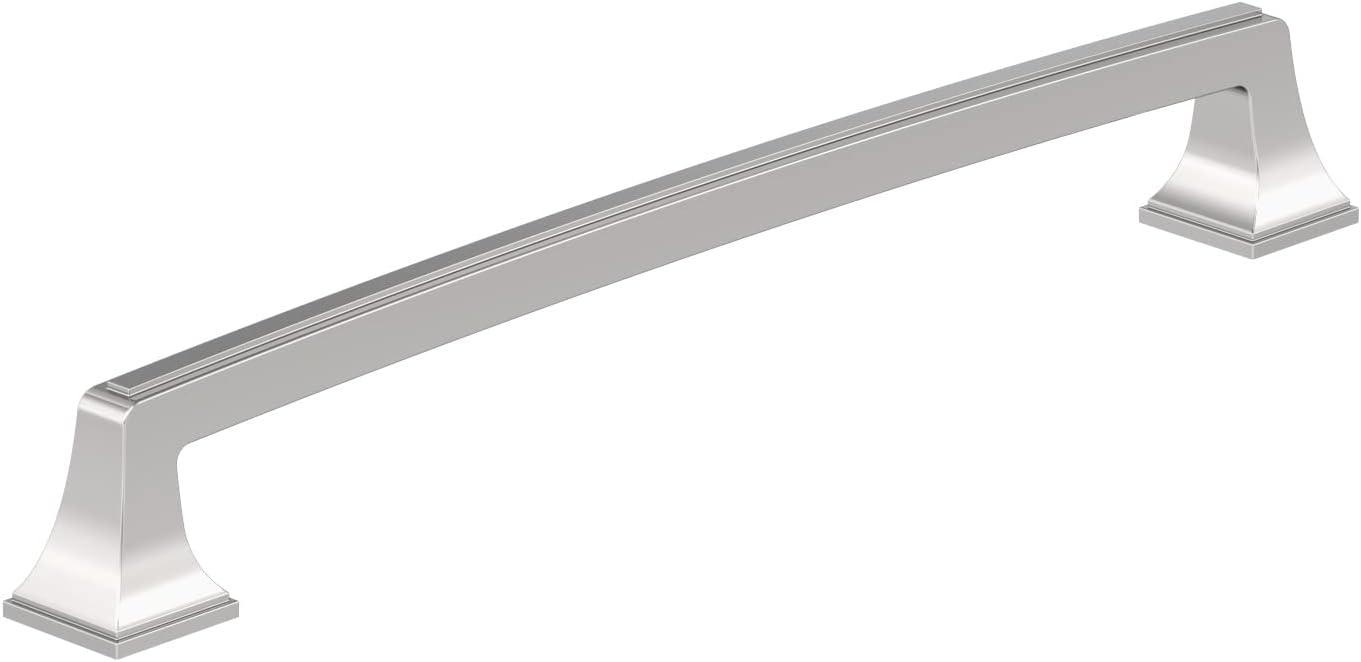 Amerock Mulholland 12 inch (305mm) Center-to-Center Polished Chrome Appliance Pull