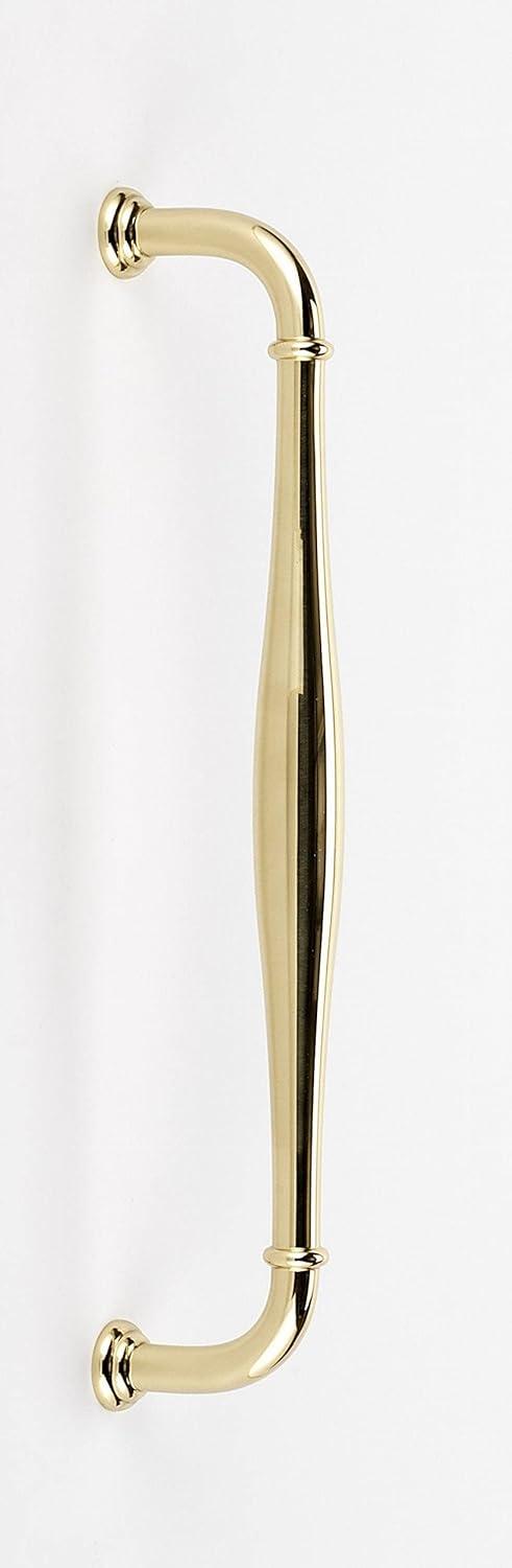 Polished Brass 12" Appliance Pull with Mounting Hardware