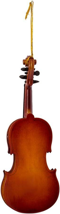 Kurt Adler 5.5" Wood Violin Ornament