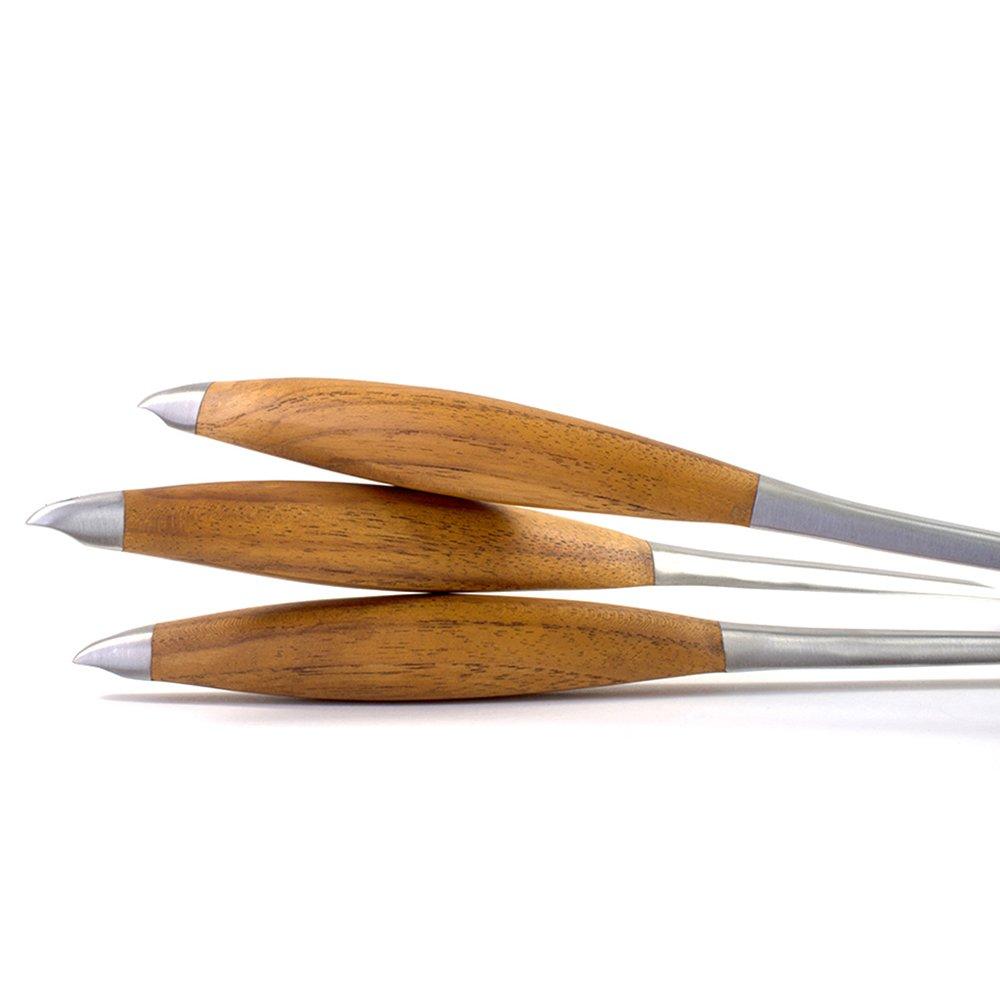 Schmidt Brothers Bonded Teak 4-Piece Grill Set