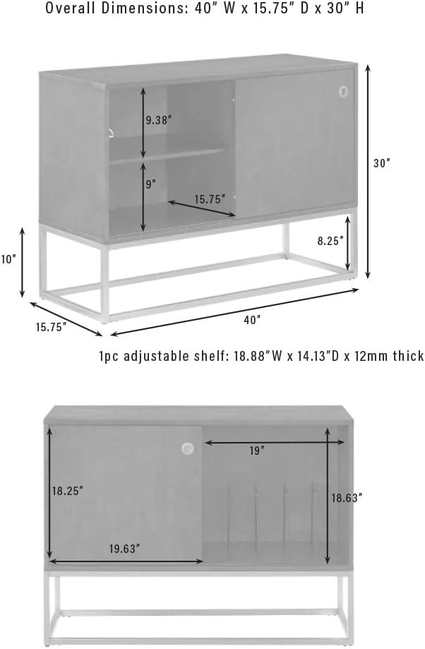 Byron Media Console - Crosley