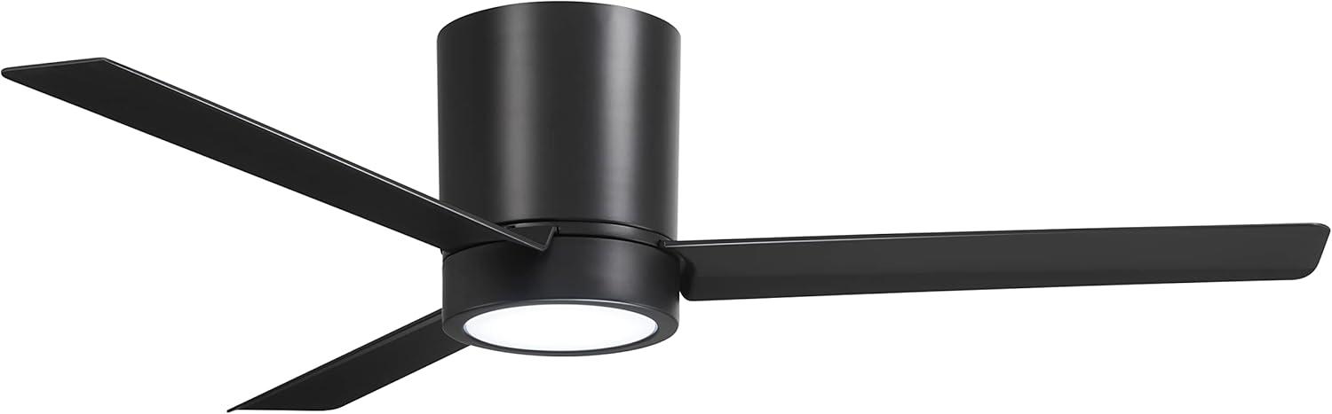 52'' 3 - Blade LED Propeller Ceiling Fan with Remote Control and Light Kit Included