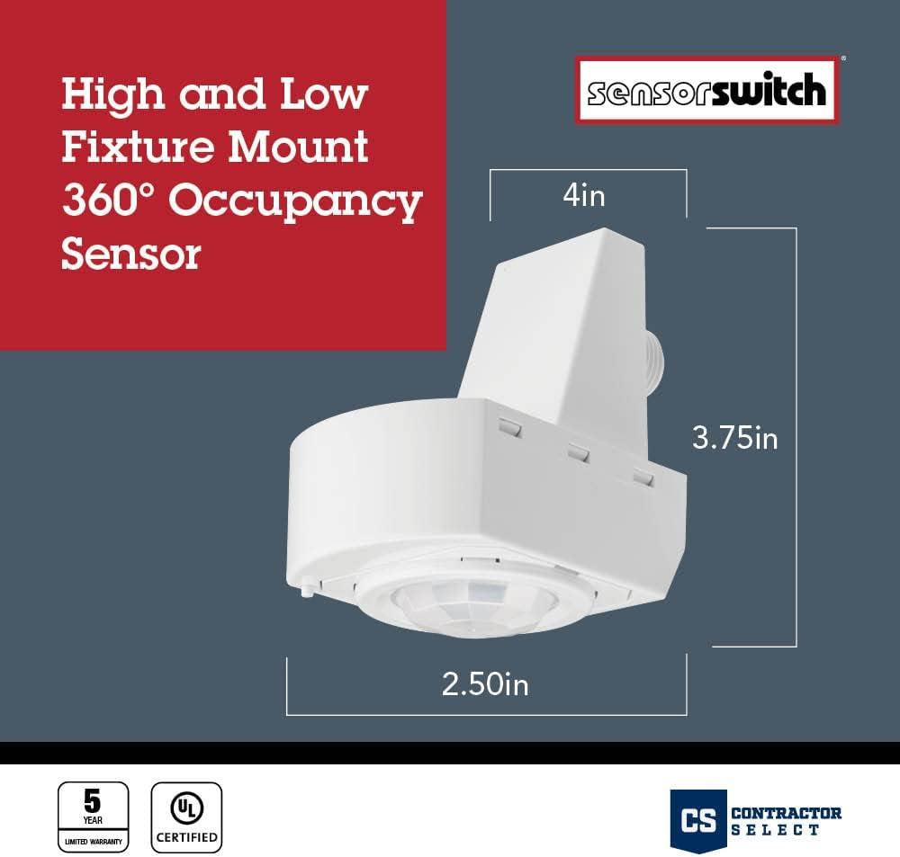 High And Low Fixture Mount 360º Occupancy Celling Medallion