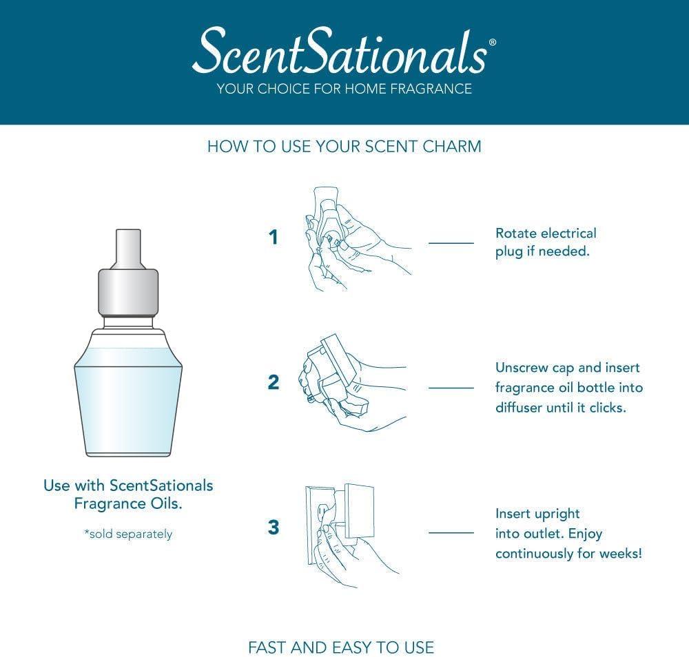 Living Adventure Copper and Teal Plug-in Oil Diffuser