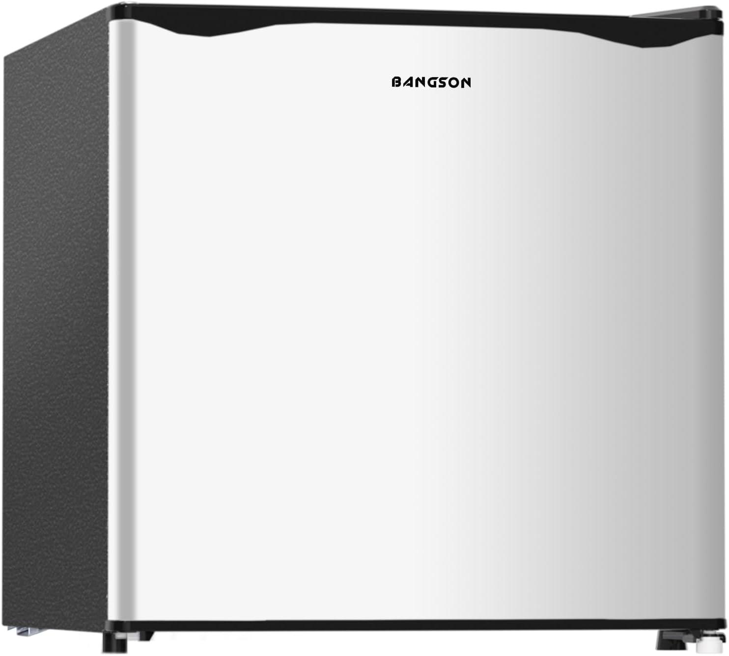 BANGSON BANGSON 1.6 Cu.Ft Mini Fridge With Freezer US-BSR-008