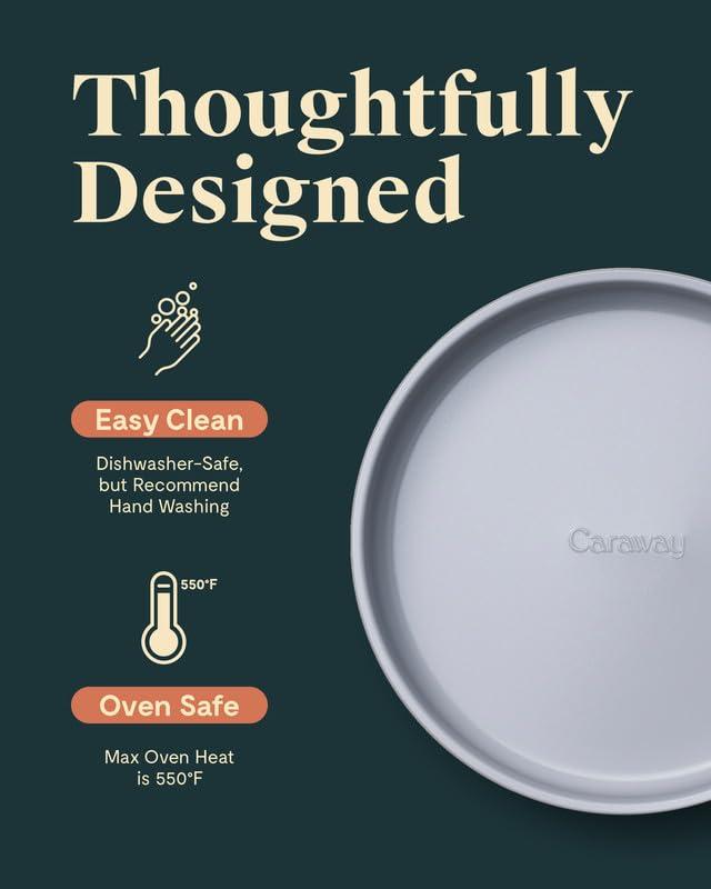 Caraway Grey Non-Stick Ceramic Round Pan