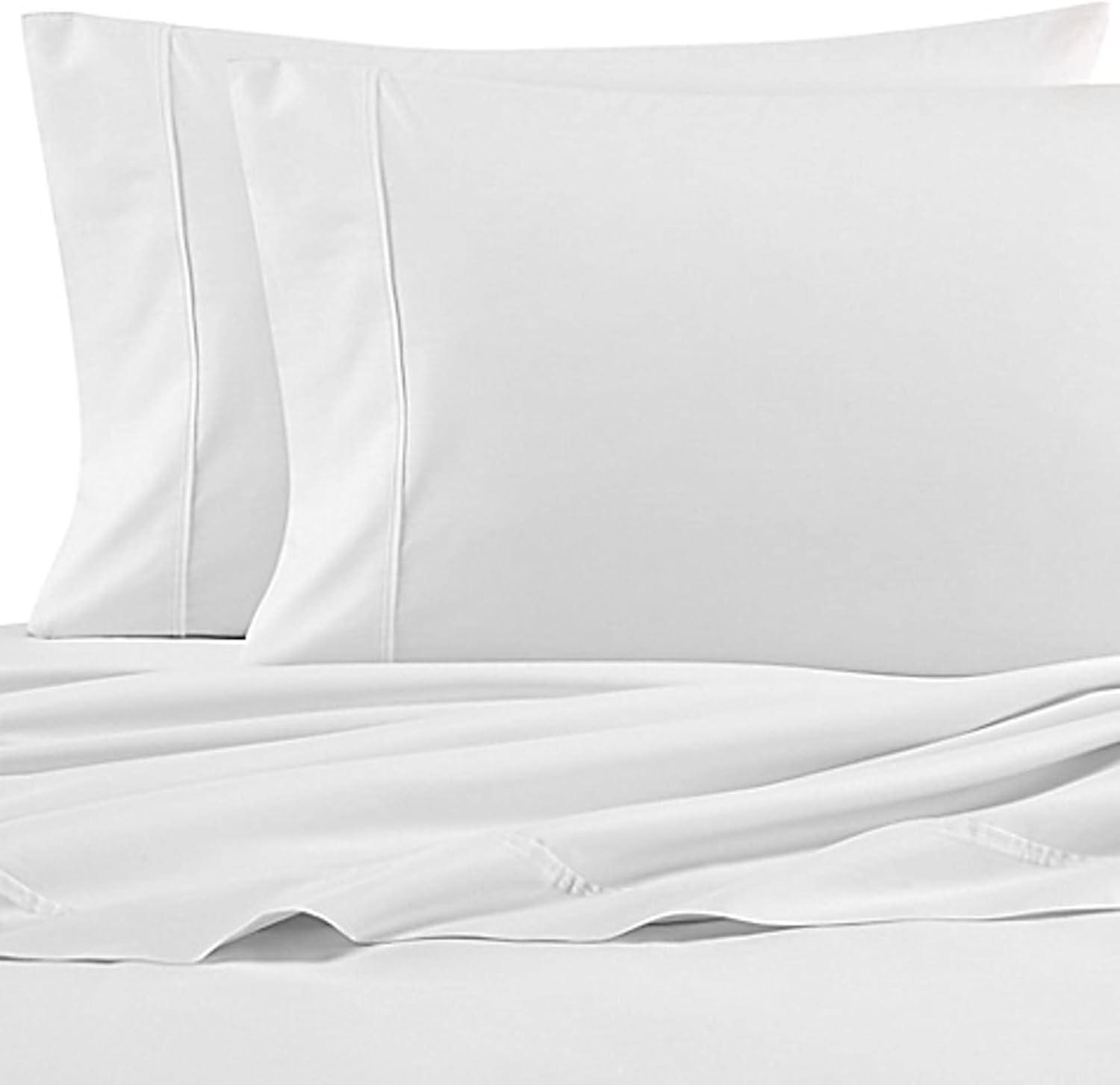 Nautica Solid Cotton Percale Sheet Sets