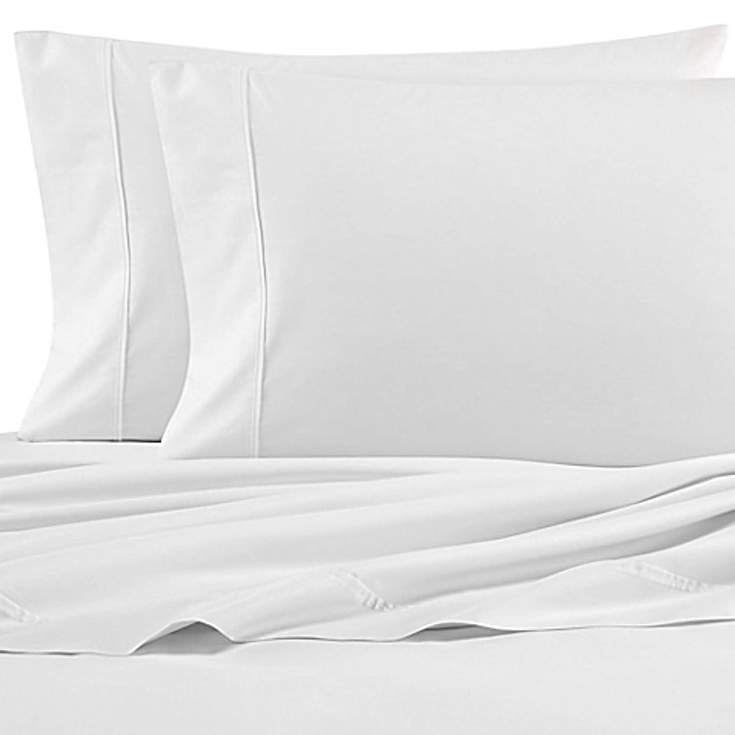 Nautica Solid Cotton Percale Sheet Sets
