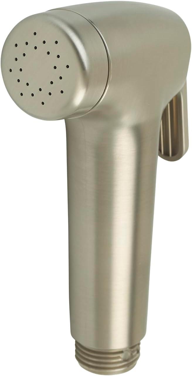 Brondell Rinslet Hand-Held Bidet in Brushed Nickel Finish, Silver