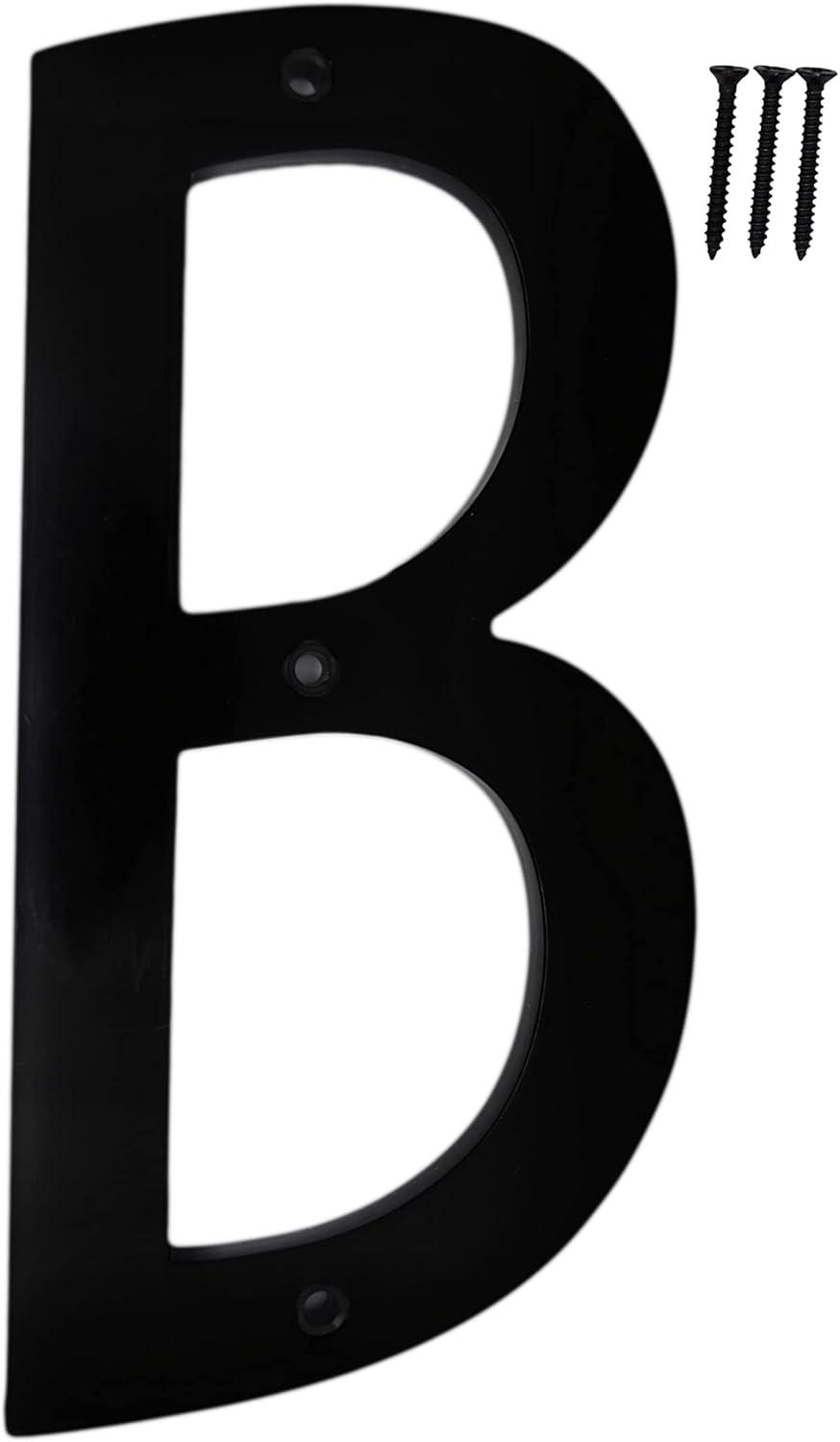Barton Barton 6-Inch Floating Mount House Letter - Modern Design with Stainless Steel Construction
