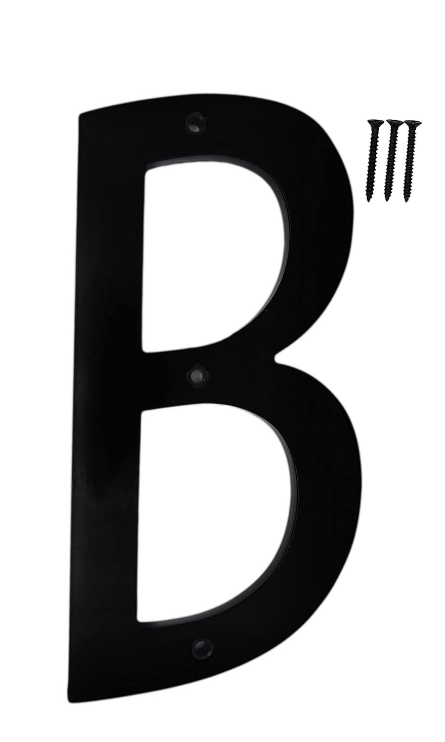 Barton Barton 6-Inch Floating Mount House Letter - Modern Design with Stainless Steel Construction