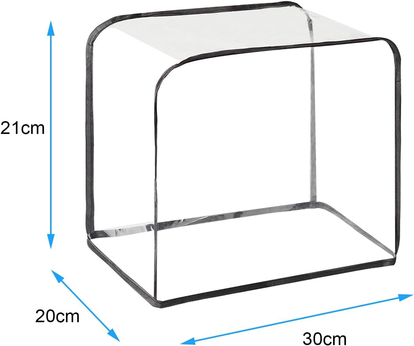 Numjaw 2-Slice Toaster Cover, Quilted Toaster Cover with Top Handle for Home, Kitchen Small Appliance Dust Fingerprint Cover(Black)