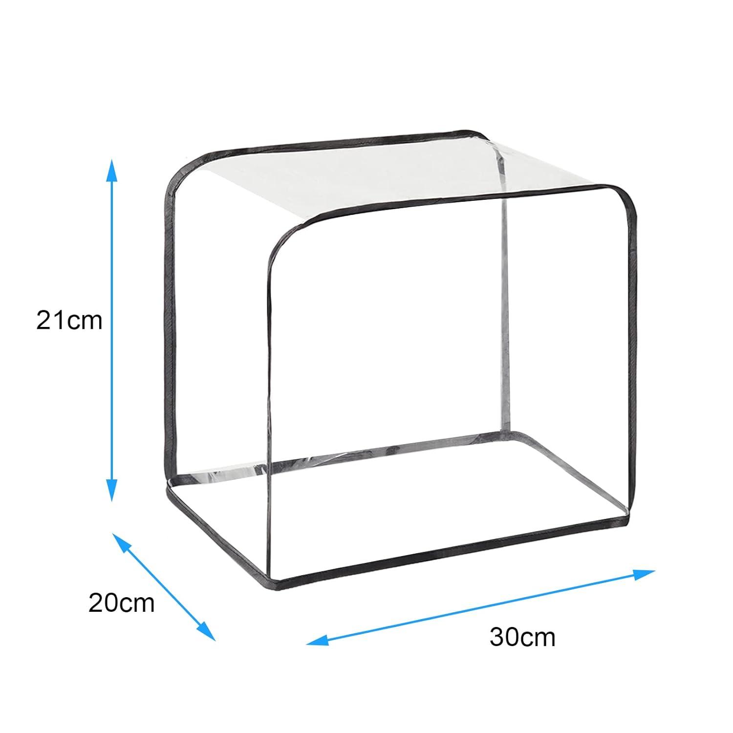 Numjaw 2-Slice Toaster Cover, Quilted Toaster Cover with Top Handle for Home, Kitchen Small Appliance Dust Fingerprint Cover(Black)