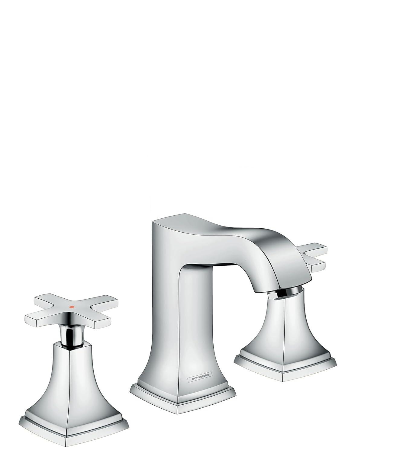 Metropol Classic Widespread Bathroom Faucet with Drain Assembly