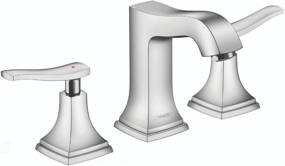 Metropol Classic Widespread Bathroom Faucet with Drain Assembly