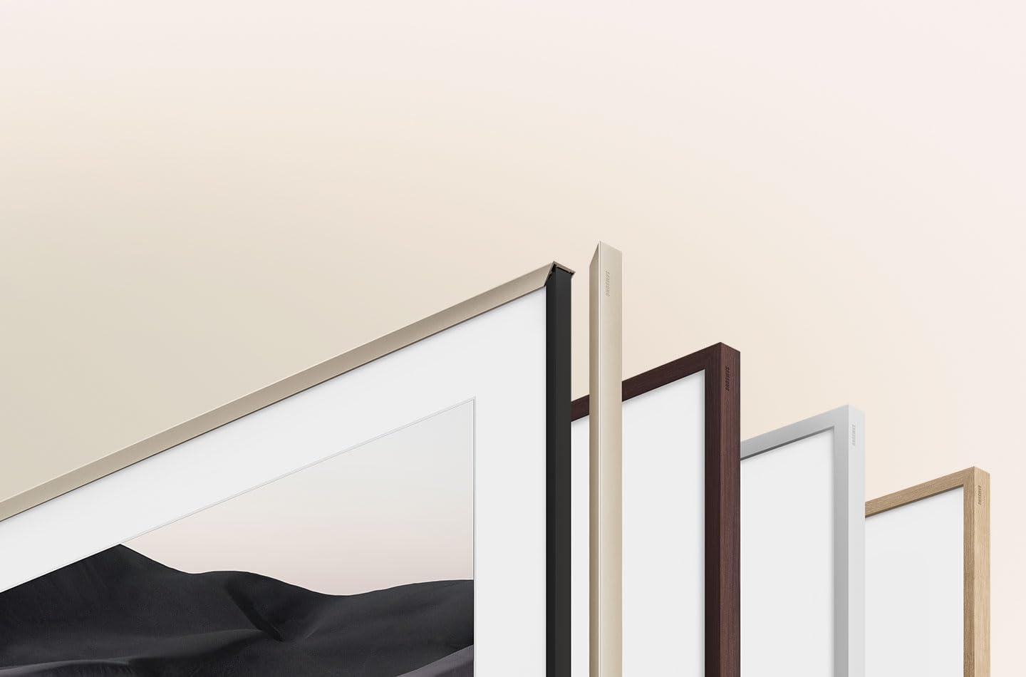 Samsung 43" The Frame Customizable Bezel - Modern Brown