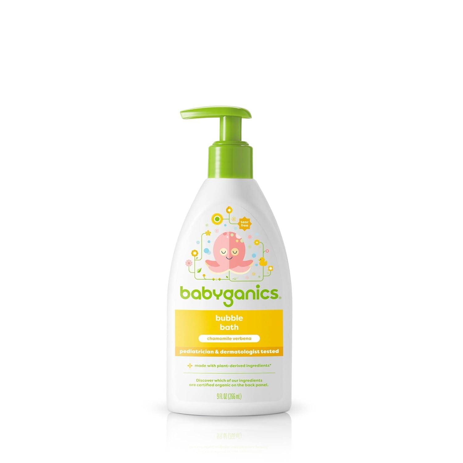Babyganics Chamomile Verbena Bubble Bath Soaks - 9 fl oz