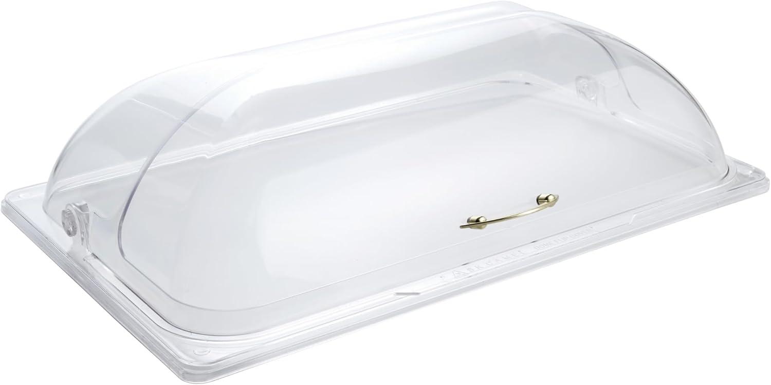 Clear Medium Polycarbonate Rectangular Dome Flip Cover