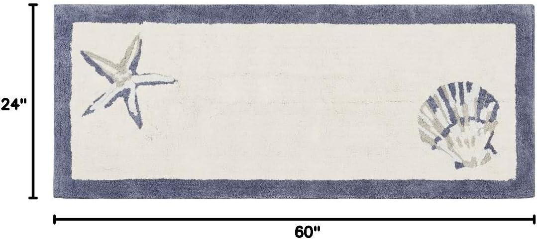 Madison Park Bayside 100% Cotton Tufted Rug